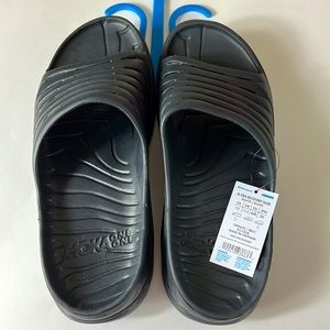 New Hoka One One recovery slide black size 12